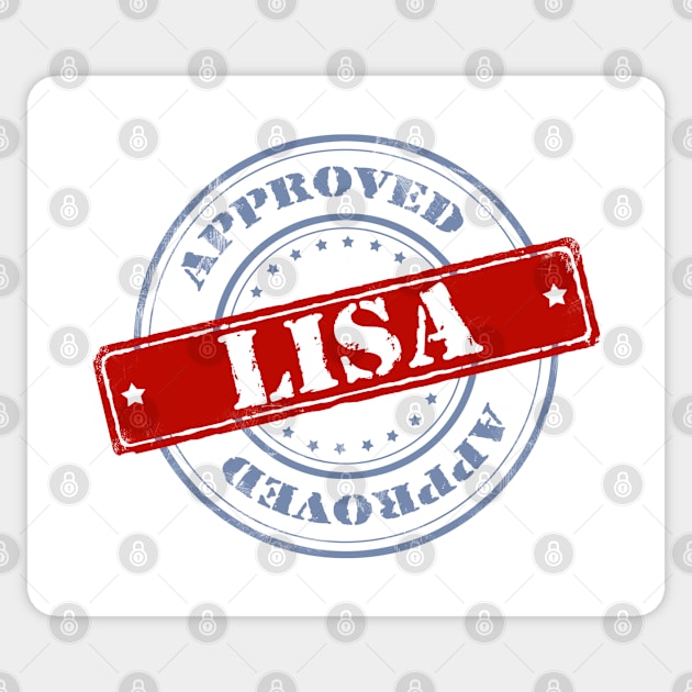 Approved Lisa Sticker by EriEri